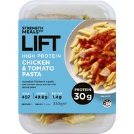 Strength Meals Co Lift High Protein Chicken & Tomato Pasta
