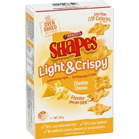 Arnott's Shapes Light & Crispy Cheddar Cheese Crackers
