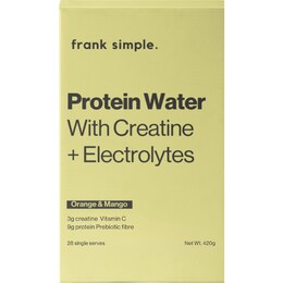 Protein Water With Creatine & Electrolytes Orange Mango 28 pack – Woolworths