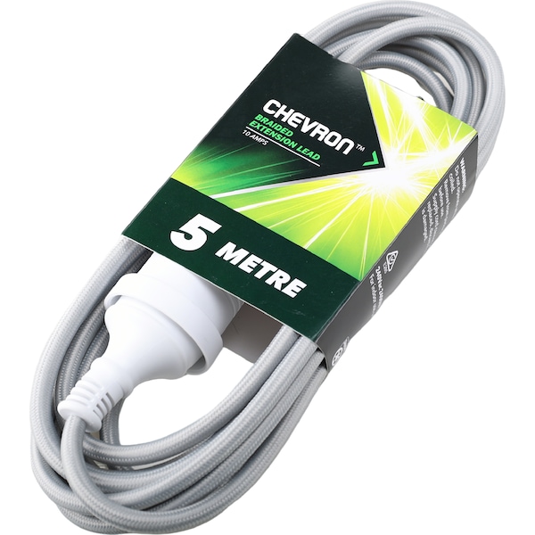 Chevron Braided Extension Lead 5m each