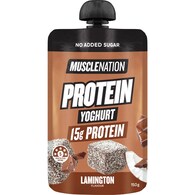 Muscle Nation Protein Yoghurt Pouch Chocolate Lamington