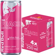 Red Bull Energy Drink White Peach Edition
