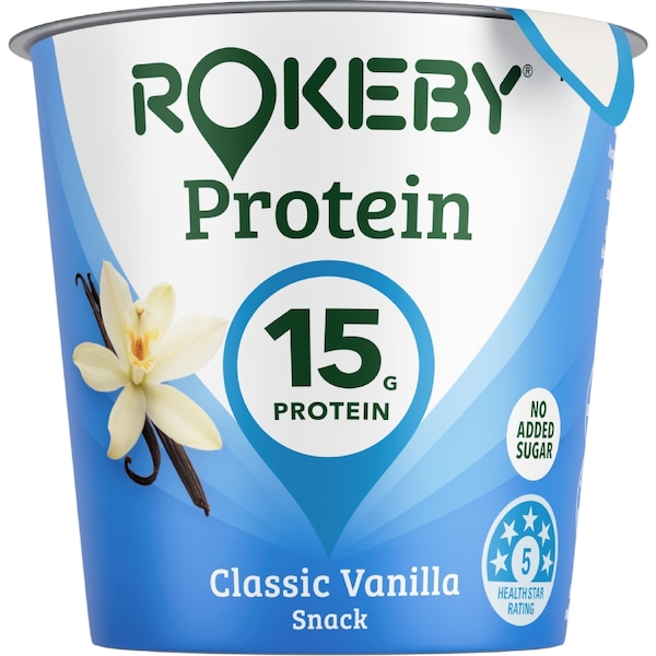Rokeby Protein Snack Pot Vanilla 160g