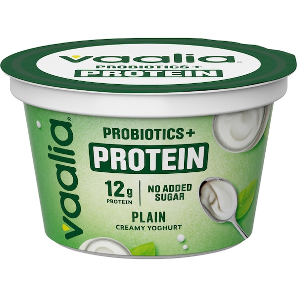Vaalia Probiotics + Protein Yoghurt Pot Plain 160g