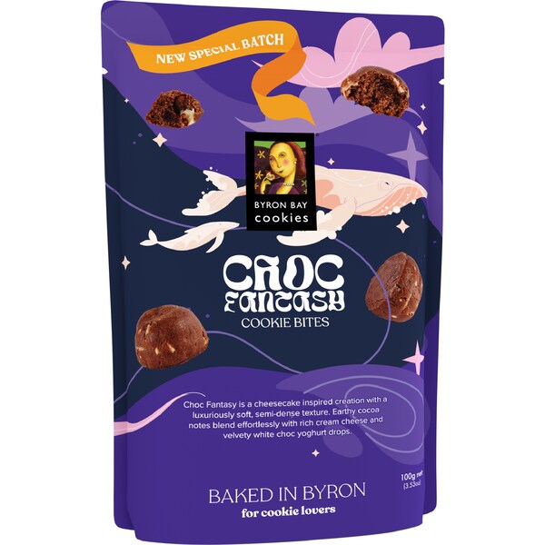 Byron Bay Cookies Bites Choc Fantasy 100g