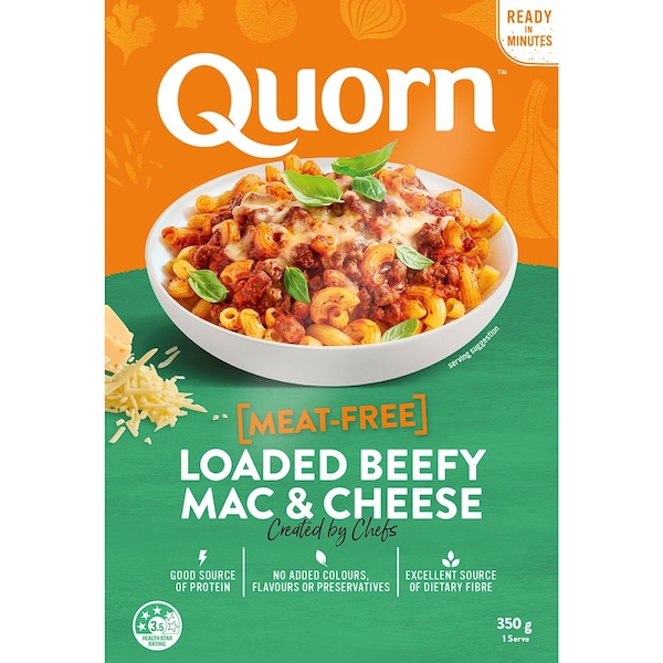 Quorn Meat-Free Loaded Beefy Mac & Cheese 350g
