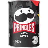 Pringles Hot & Spicy Potato Chips