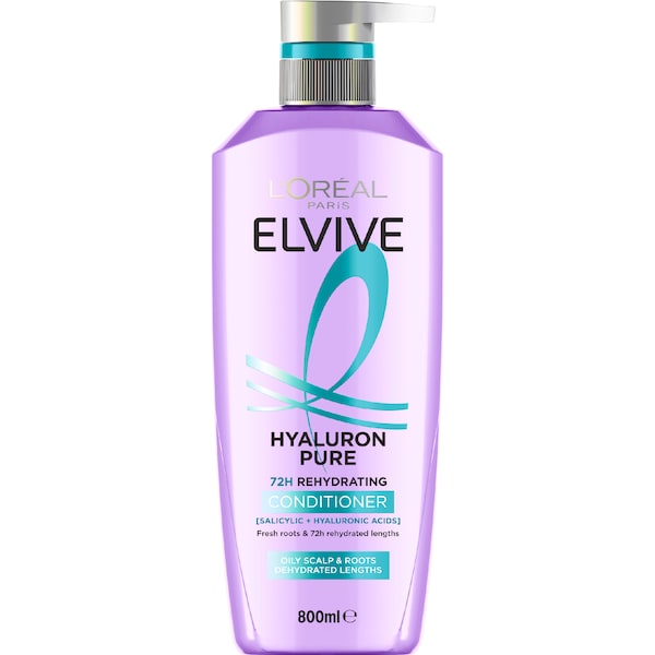 L'Oreal Paris Elvive Hyaluron Pure Conditioner 800mL