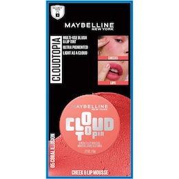 Maybelline Cloudtopia Blush Cheek & Lip Mouse Coral Illusion each – Woolworths