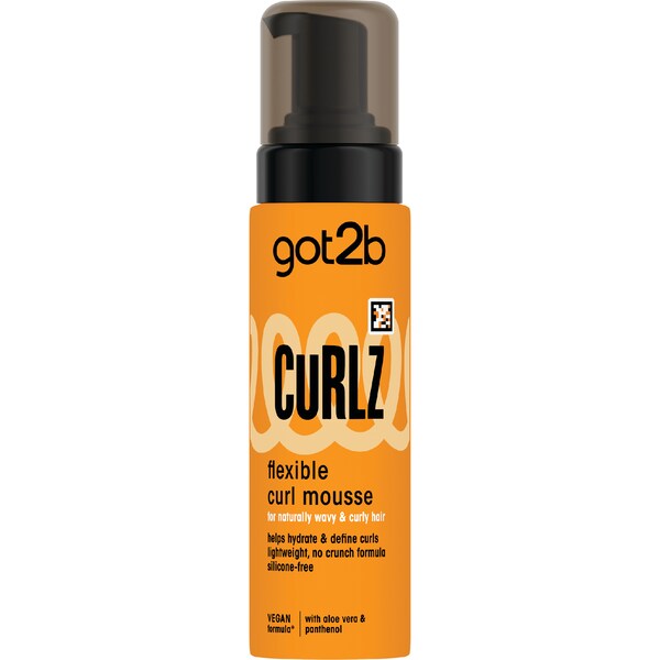 got2b Curlz Flexible Curl Mousse 200mL