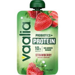 Probiotics + Protein Yoghurt Pouch Strawberry