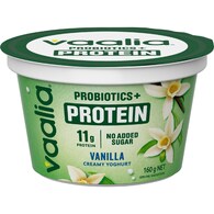 Vaalia Probiotics + Protein Yoghurt Pot Vanilla