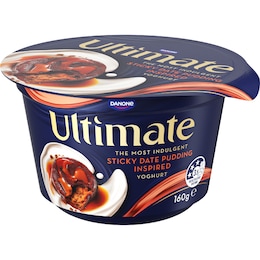 Ultimate Yoghurt Sticky Date Pudding Inspired 160g – Woolworths