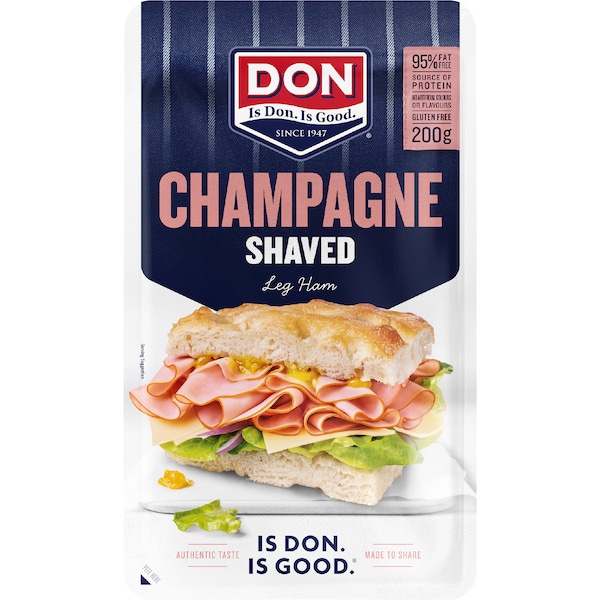 Don Champagne Shaved Leg Ham 200g