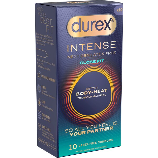 Durex Intense Close Fit Condoms 10 pack