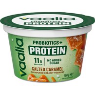Vaalia Probiotics + Protein Yoghurt Pot Salted Caramel