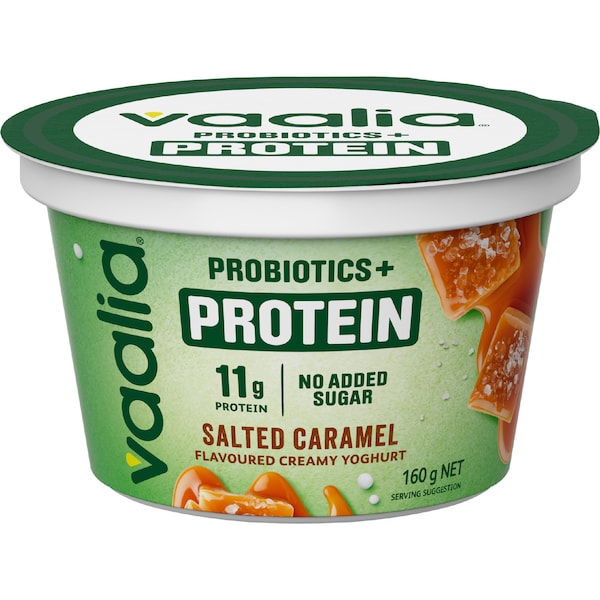 Vaalia Probiotics + Protein Yoghurt Pot Salted Caramel 160g