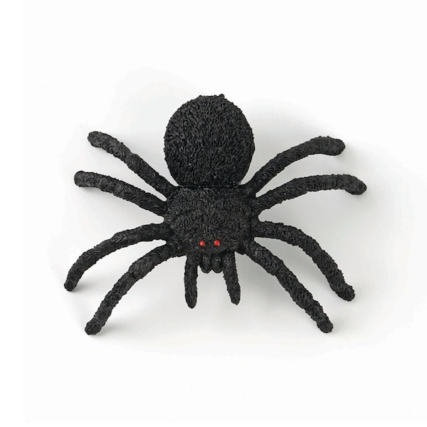 Halloween Animal Decoration Black Spider each