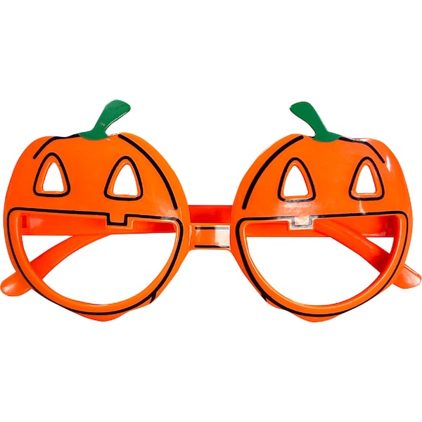 Halloween Novelty Glasses Pumpkin each