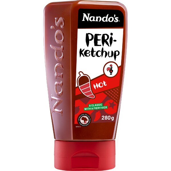 Nando's Peri-Ketchup Tomato Sauce Hot 280g
