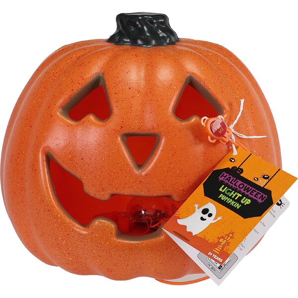 Halloween Light Up Tabletop Decoration Pumpkin each