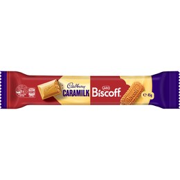Cadbury Caramilk Biscoff Chocolate Bar 45g – Woolworths