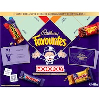 Cadbury Favourites Monopoly Game Chocolate Box