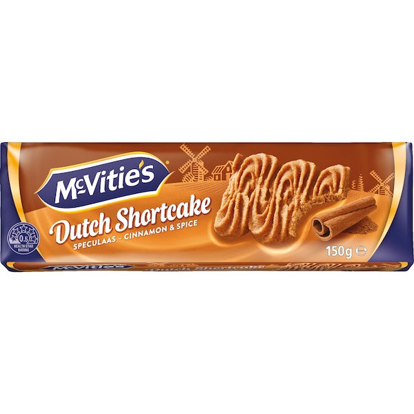 McVitie's Dutch Shortcake Speculaas 150g