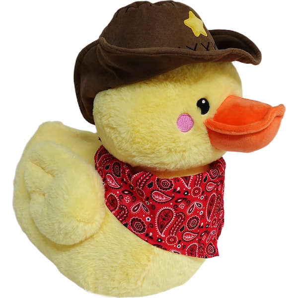 Cowboy Duck Jumbo Plush each