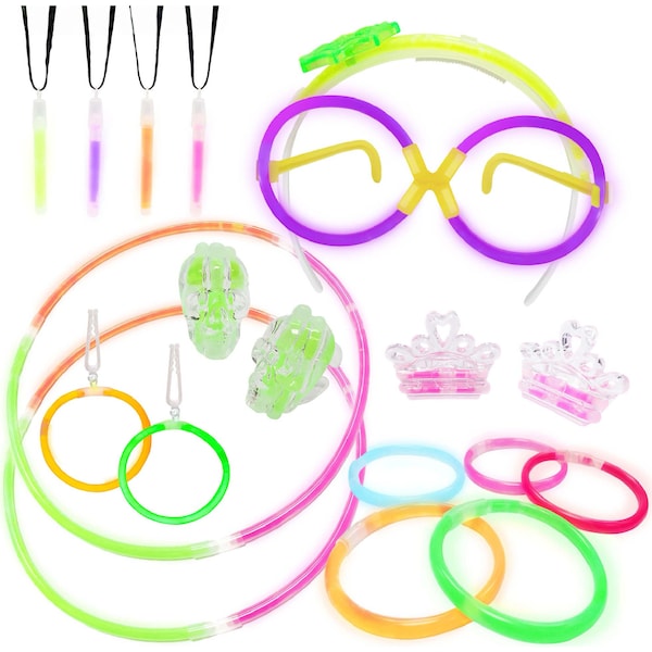 Halloween Glow Party Variety 100 pack