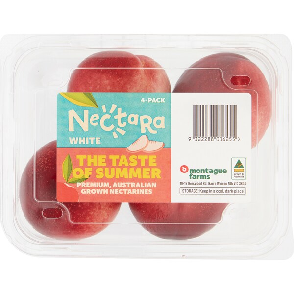 Nectara Nectarines White 4 pack