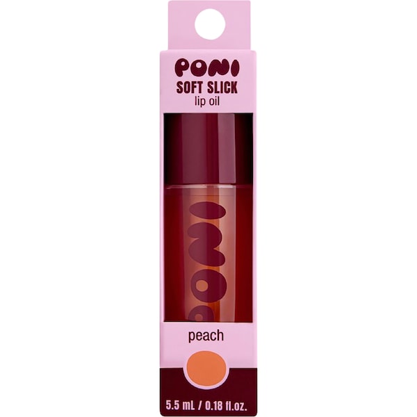 Poni Soft Slick Lip Oil Peach 5.5mL