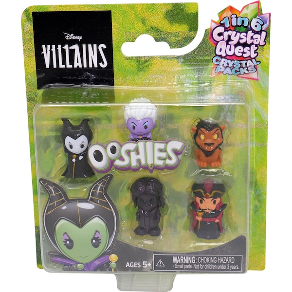 Disney Ooshies Villains 5 pack