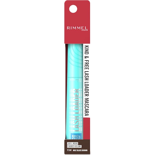 Rimmel London Kind & Free Lash Loader Mascara Black Brown 002 7mL