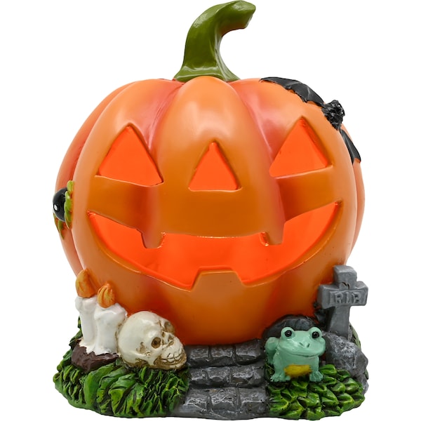 Halloween Light Up Tabletop Decoration Pumpkin each