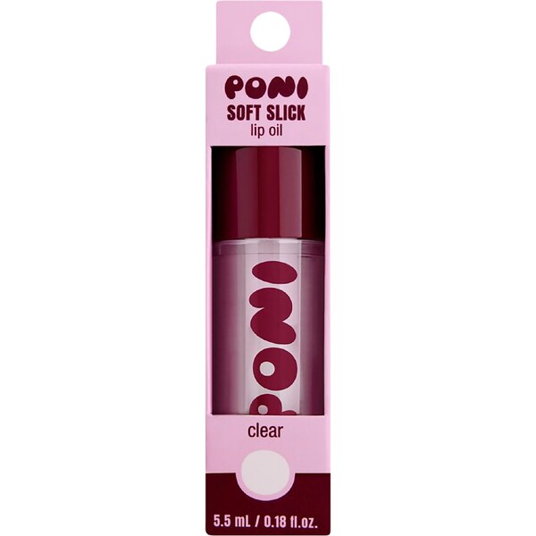 Poni Soft Slick Lip Oil Clear 5.5mL