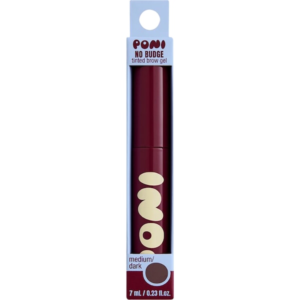 Poni No Budge Tinted Brow Gel Medium/Dark 7mL