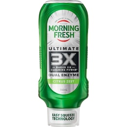 Morning Fresh Ultimate Easy Squeeze Dishwashing Liquid Citrus Zest 550mL – Woolworths