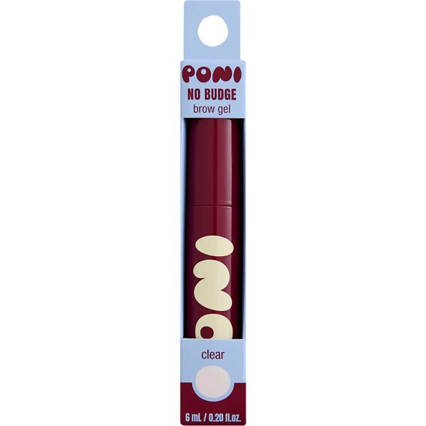 Poni No Budge Brow Gel Clear 6mL