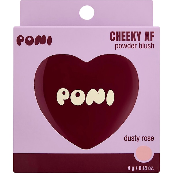 Poni Cheeky AF Powder Blush Dusty Rose 4g