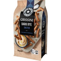 Red Rock Deli Mini Grissini Salted Dark Rye