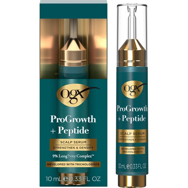 OGX ProGrowth & Peptide Scalp Serum 10mL