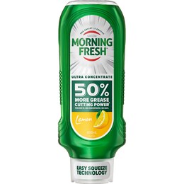 Morning Fresh Easy Squeeze Dishwashing Liquid Lemon 600mL – Woolworths