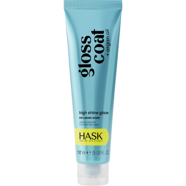 Hask Argan Gloss Coat High Shine Hair Glaze 147mL