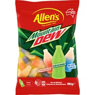 Allen's Mountain Dew Lollies