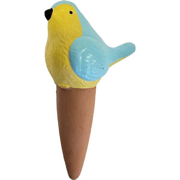 Gardman Ceramic Watering Spike Blue & Yellow Bird each