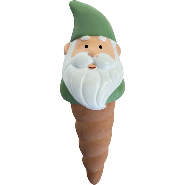 Gardman Ceramic Watering Spike Green Gnome each