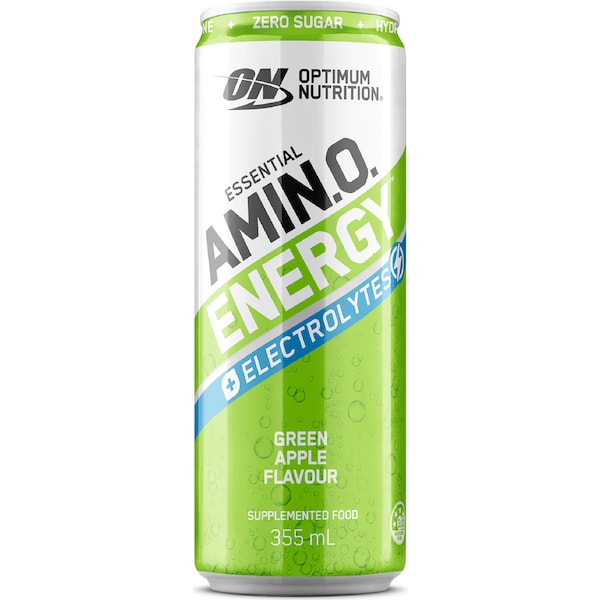 Optimum Nutrition Amino Energy Drink Green Apple 355mL