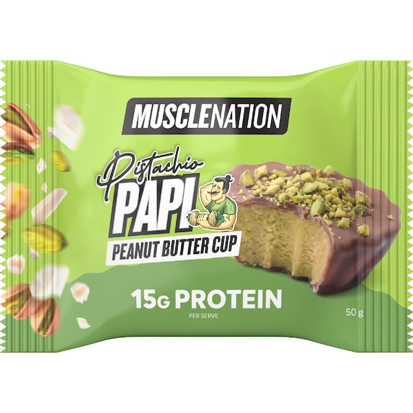 Muscle Nation Pistachio Papi Peanut Butter Cup 50g