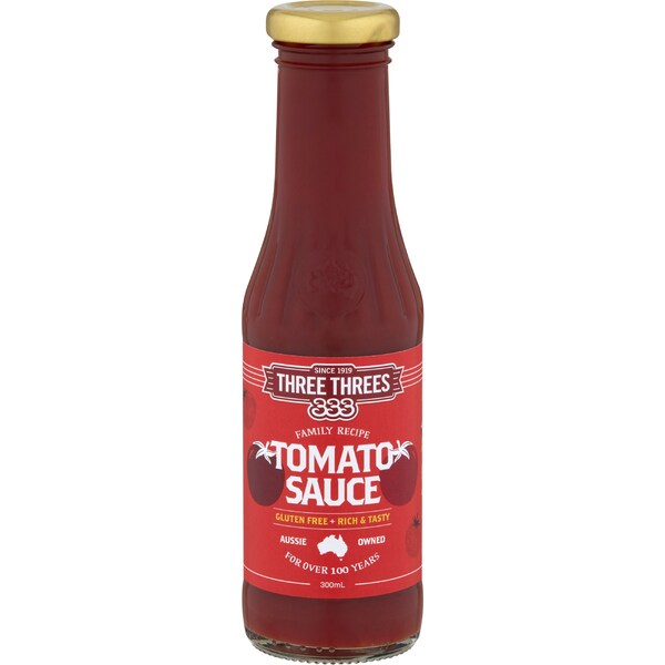 Three Threes Tomato Sauce 300mL